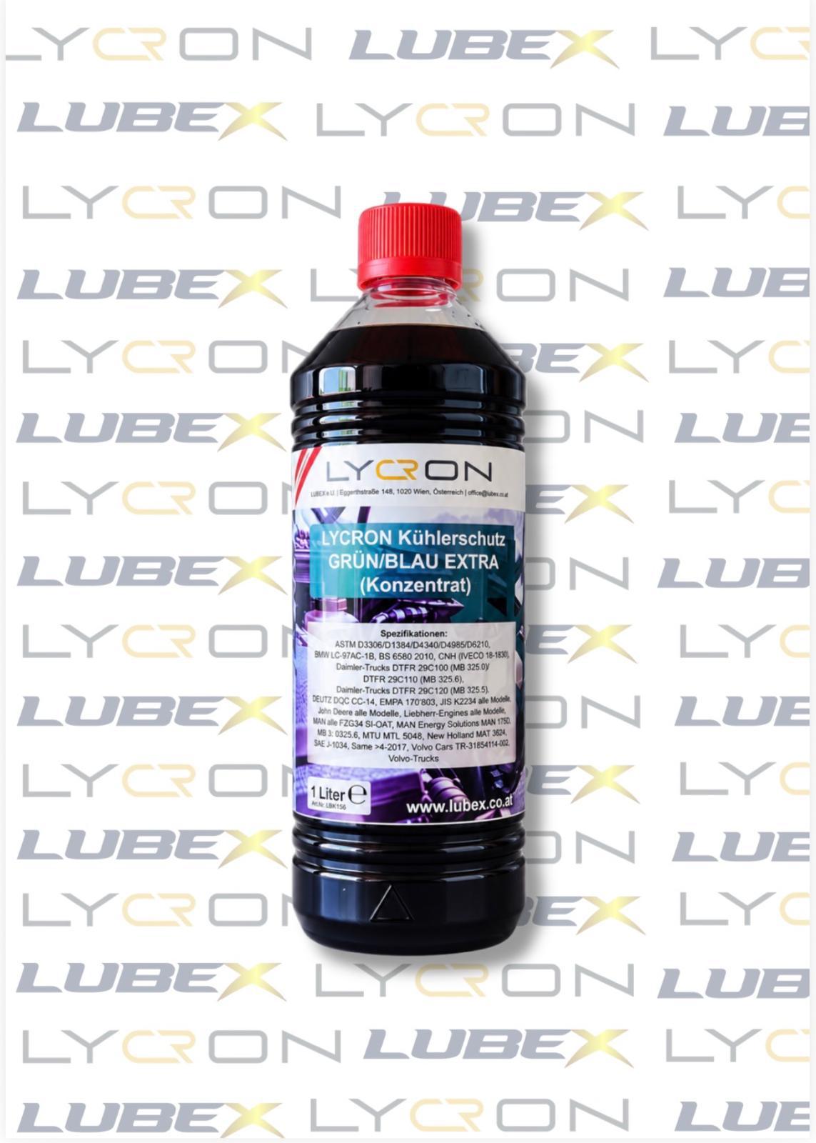 LYCRON Kühlerschutz GRÜN/BLAU EXTRA (GC48) Konzentrat 1 Liter