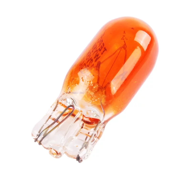 TECPO Glühbirnen WY5W 12V 5W Blinkerbirnen, 10 Stück