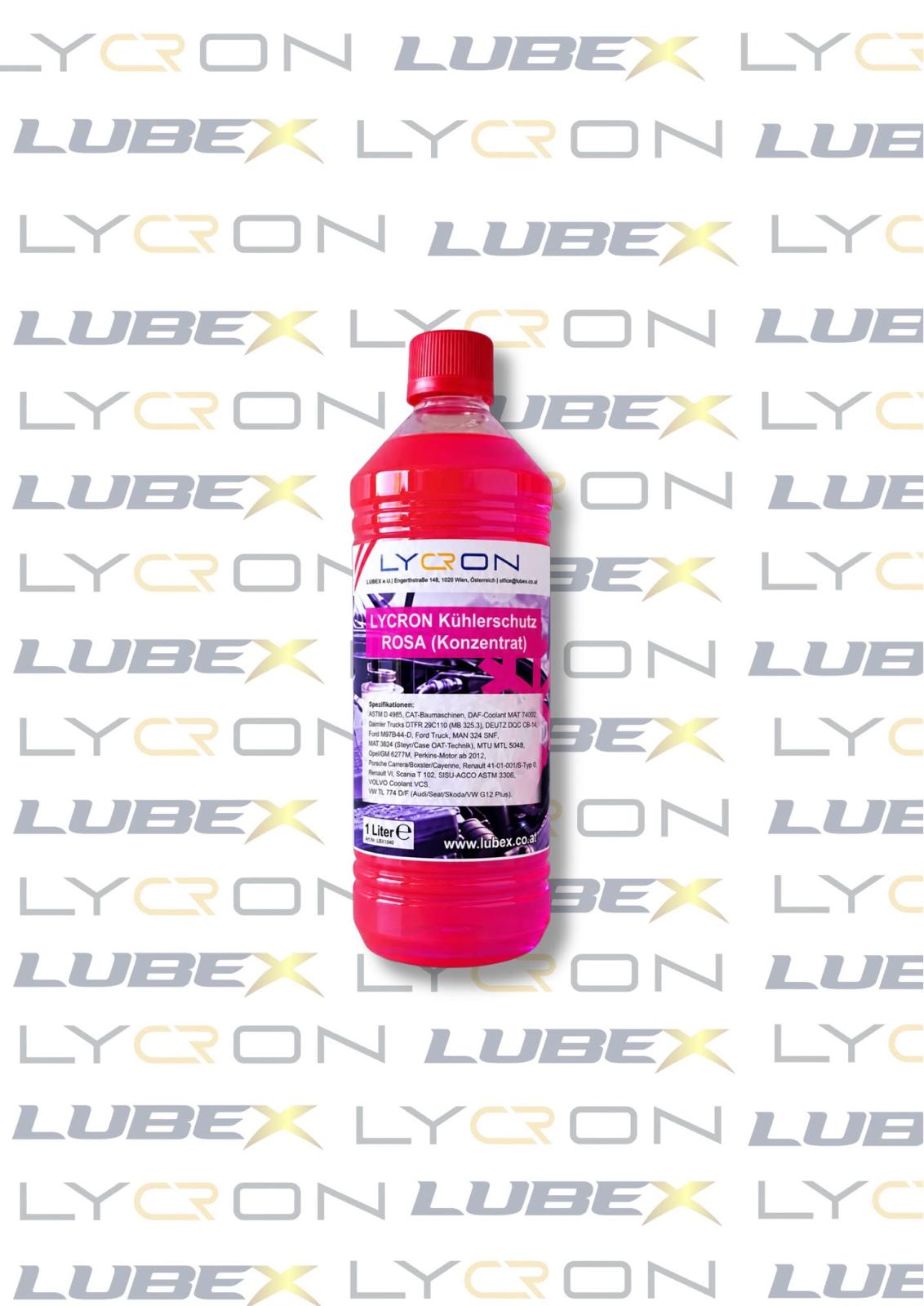 LYCRON Kühlerschutz ROSA (GC 12+) Konzentrat 1 Liter