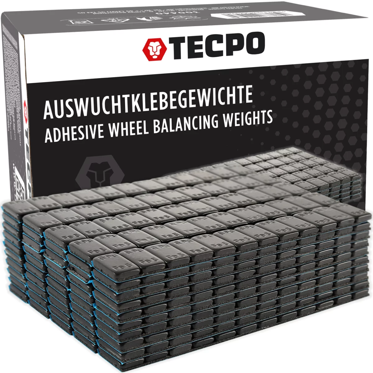Auswuchtklebegewicht 1200x5g BLACK 6kg