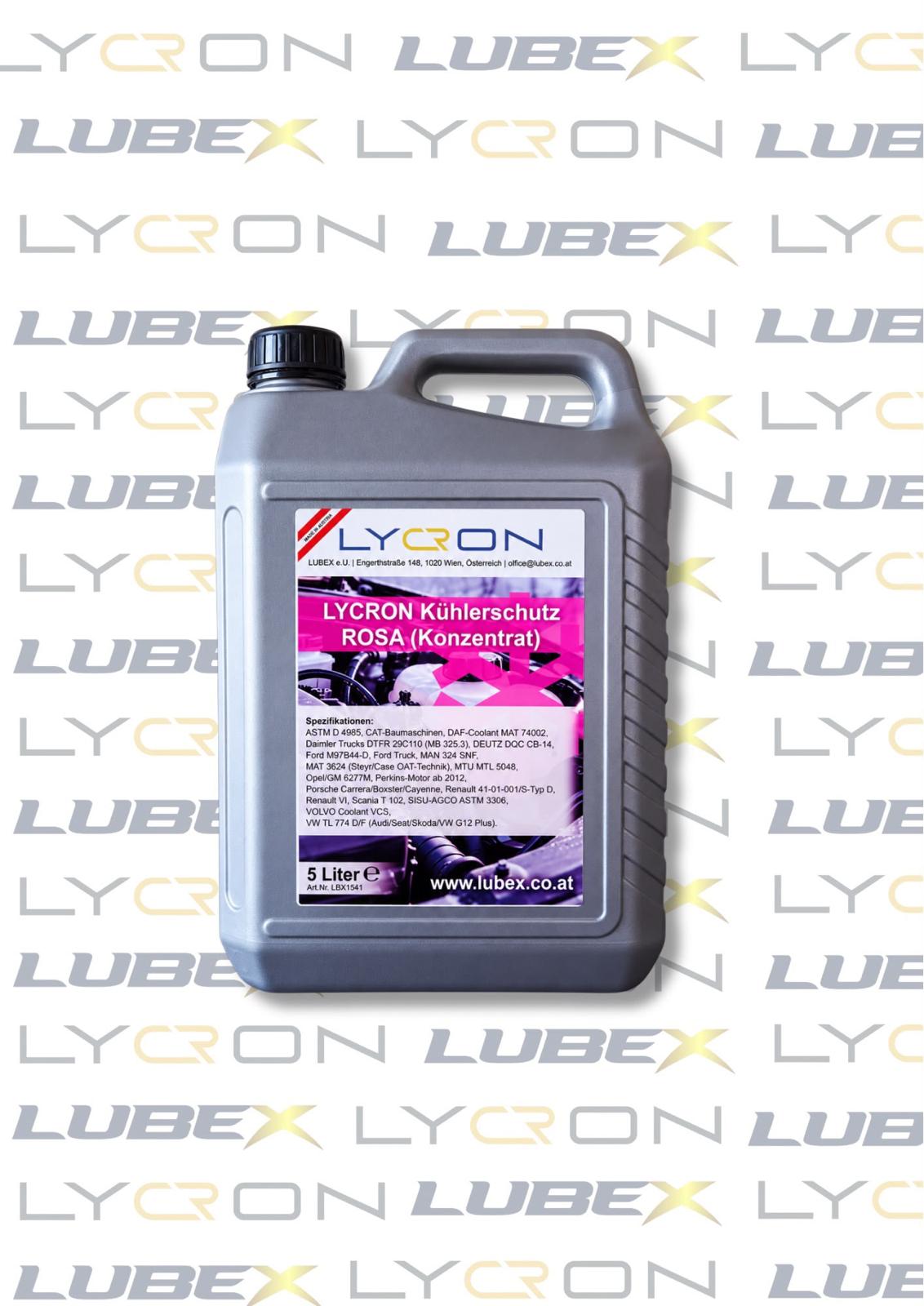 LYCRON Kühlerschutz ROSA (GC 12+) Konzentrat 5 Liter