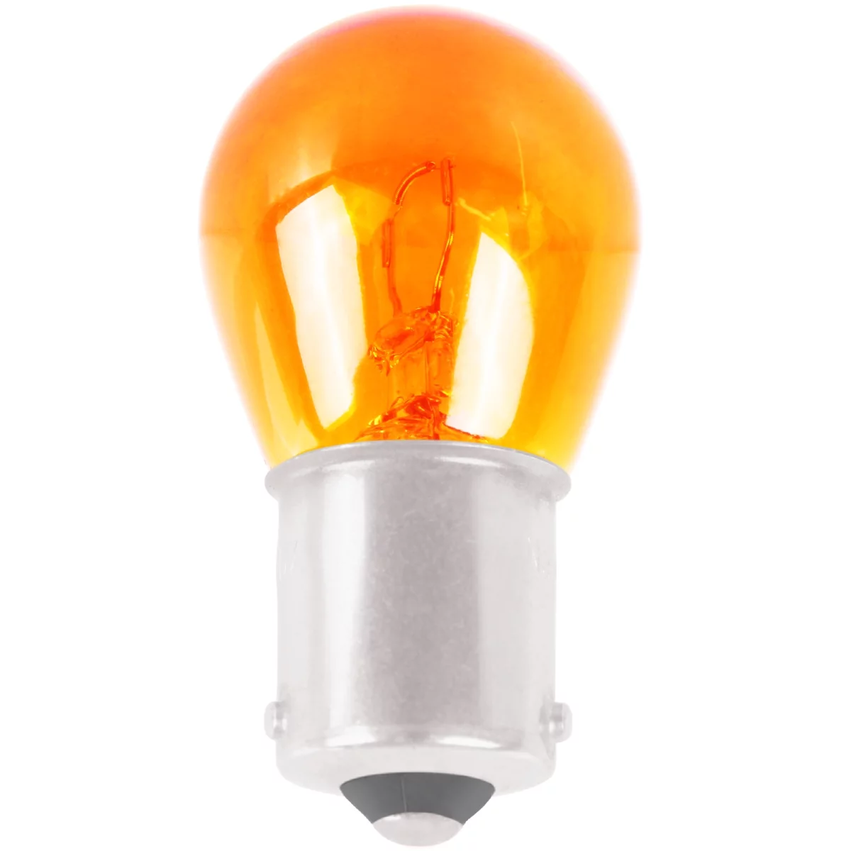 TECPO Glühbirnen Blinker PY21W BAU15S ORANGE