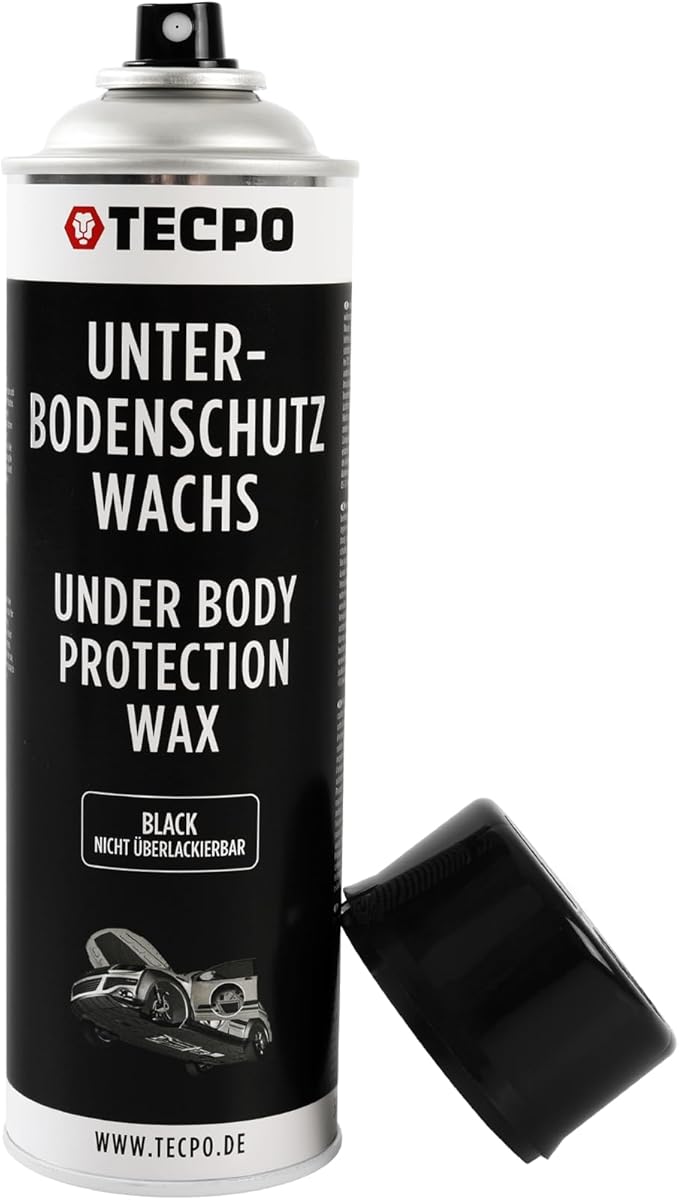 TECPO Unterbodenschutz Wachs Schwarz 500 ml